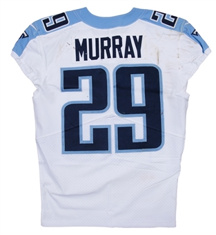 2017 DeMarco Murray Game Used Tennessee Titans Road Jersey